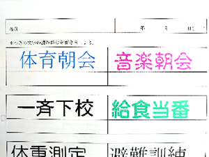 生活に関わる単語の読み